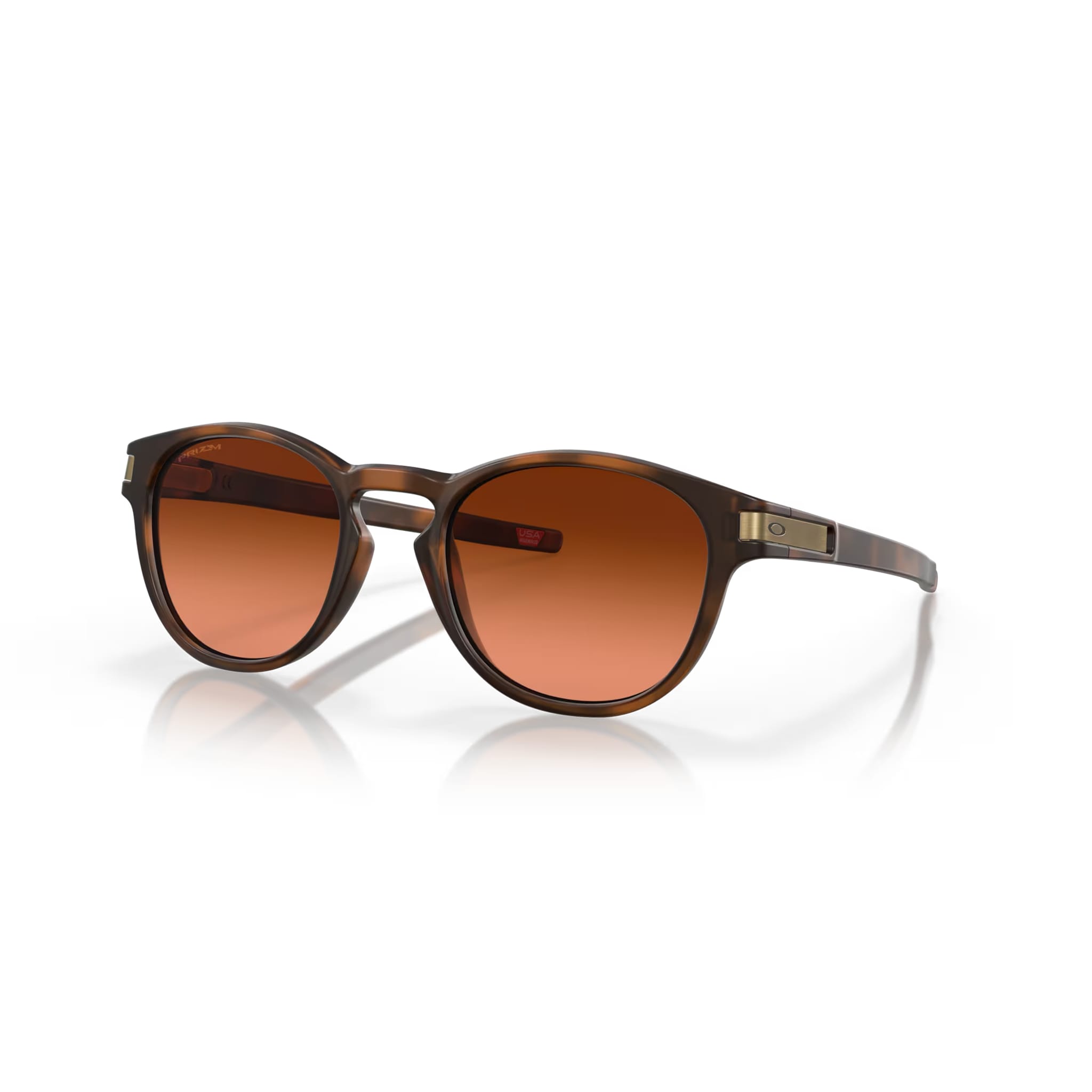 Oakley M Latch Matte Brown Tortoise Prizm Tortoise Uomo