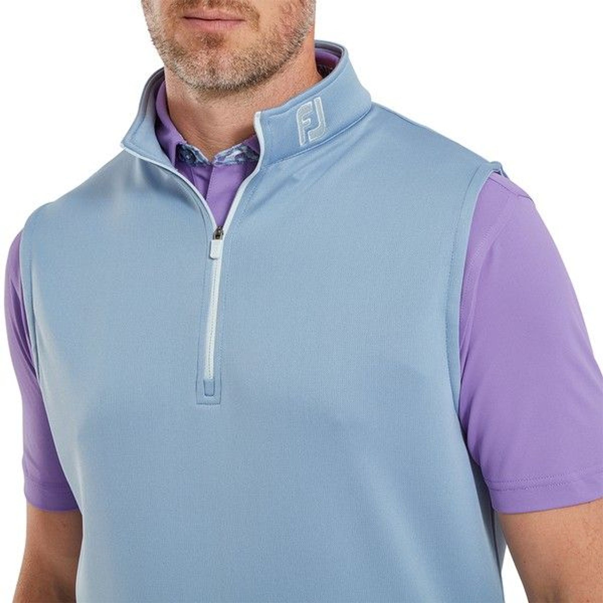 Gilet Footjoy con mezza zip