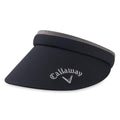 Callaway W Clip Visor Nero/Carbone Donna