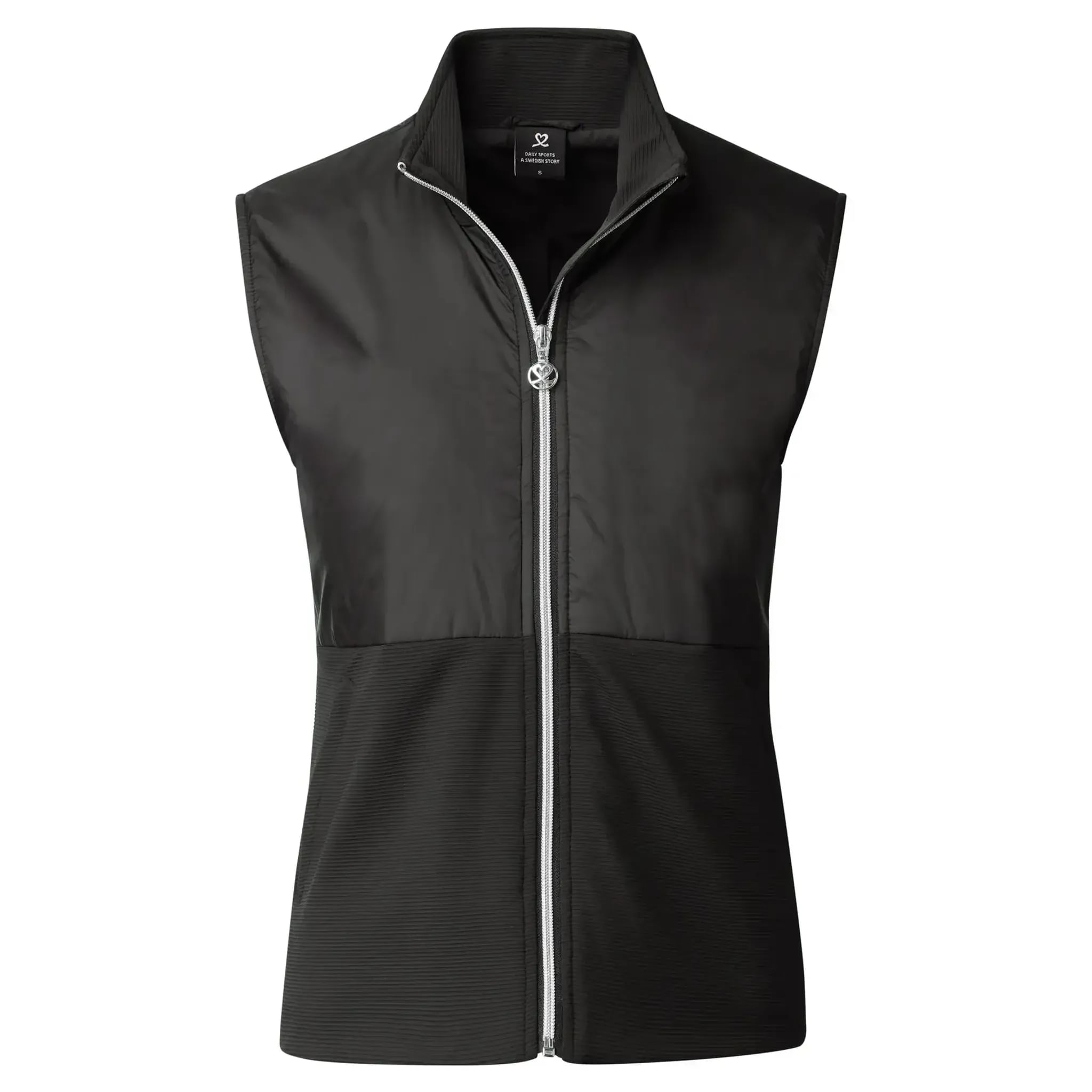 Gilet da golf Daily Sports Mia nero da donna