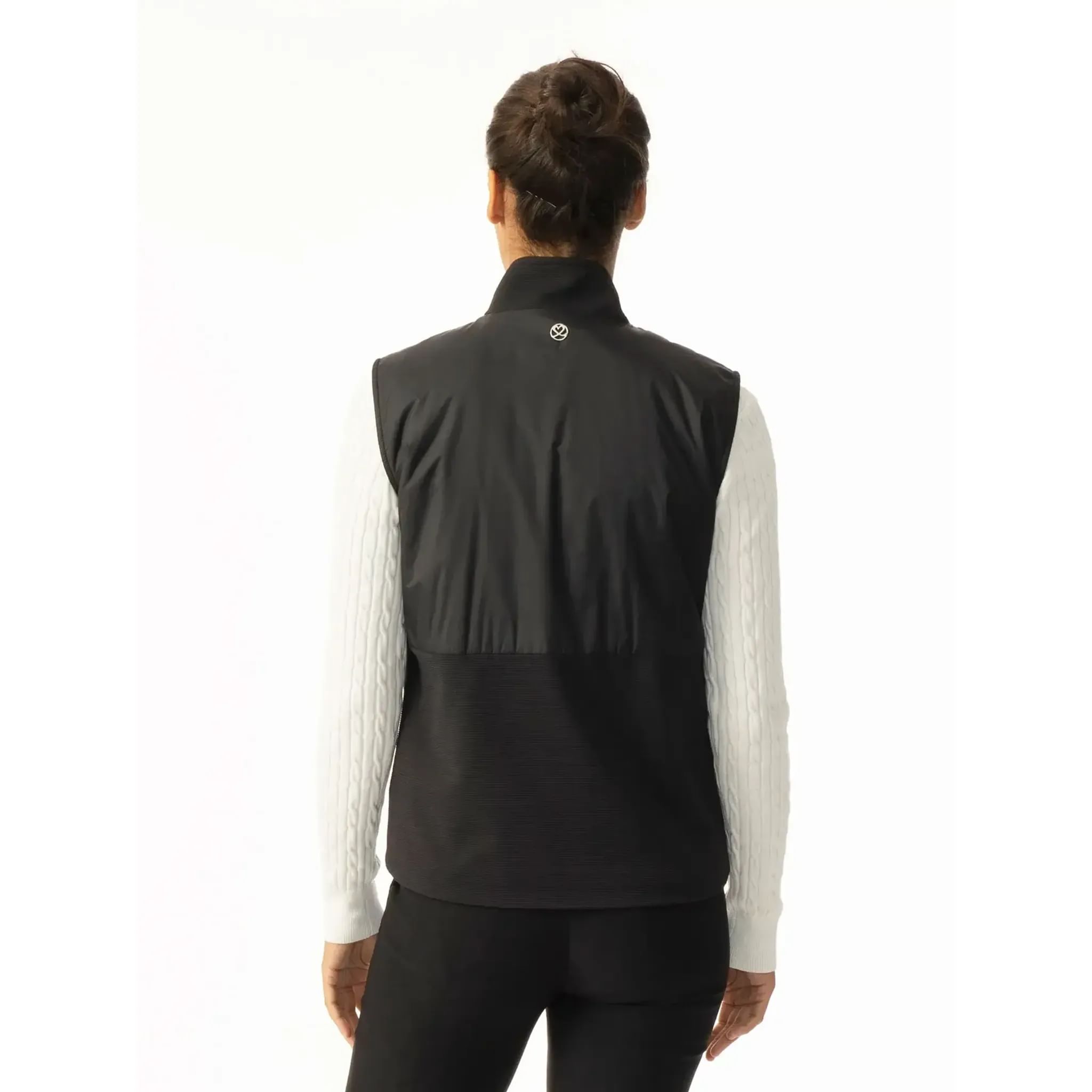 Gilet da golf Daily Sports Mia nero da donna