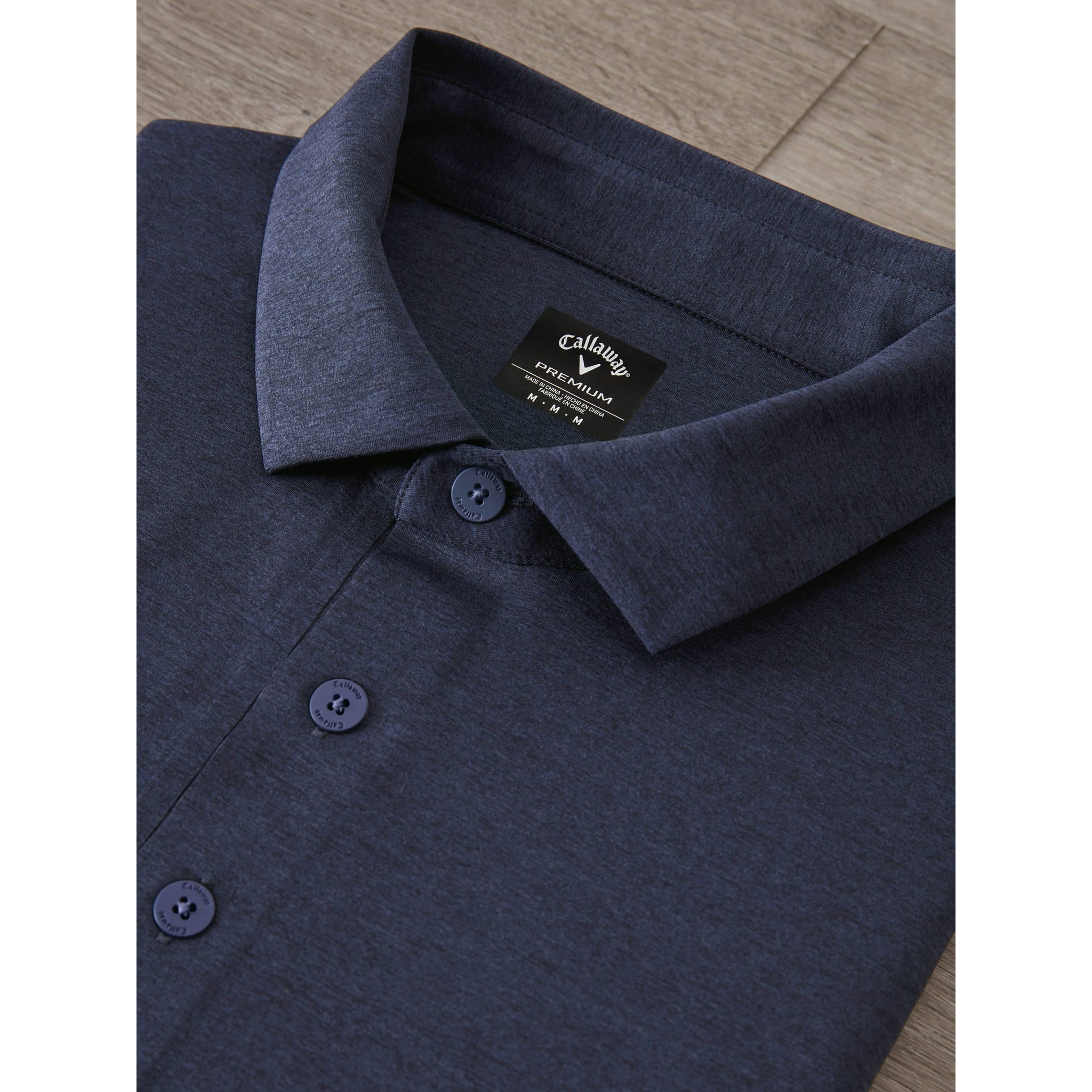 Polo da uomo Callaway Premium Heather