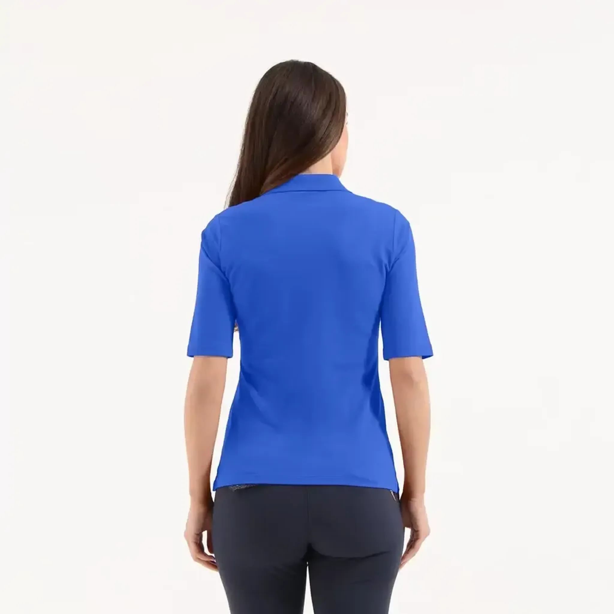 Polo da donna Chervo Appeal1 Blu D-34 (I-40) Donna