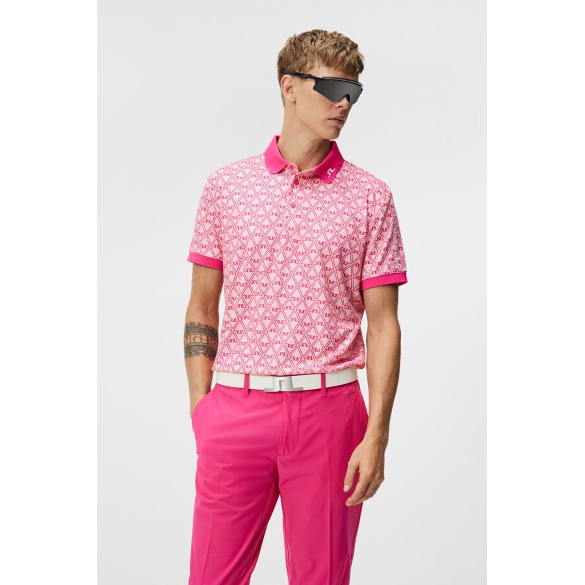 Polo con stampa J. Lindeberg Tour Tech Reg Fit