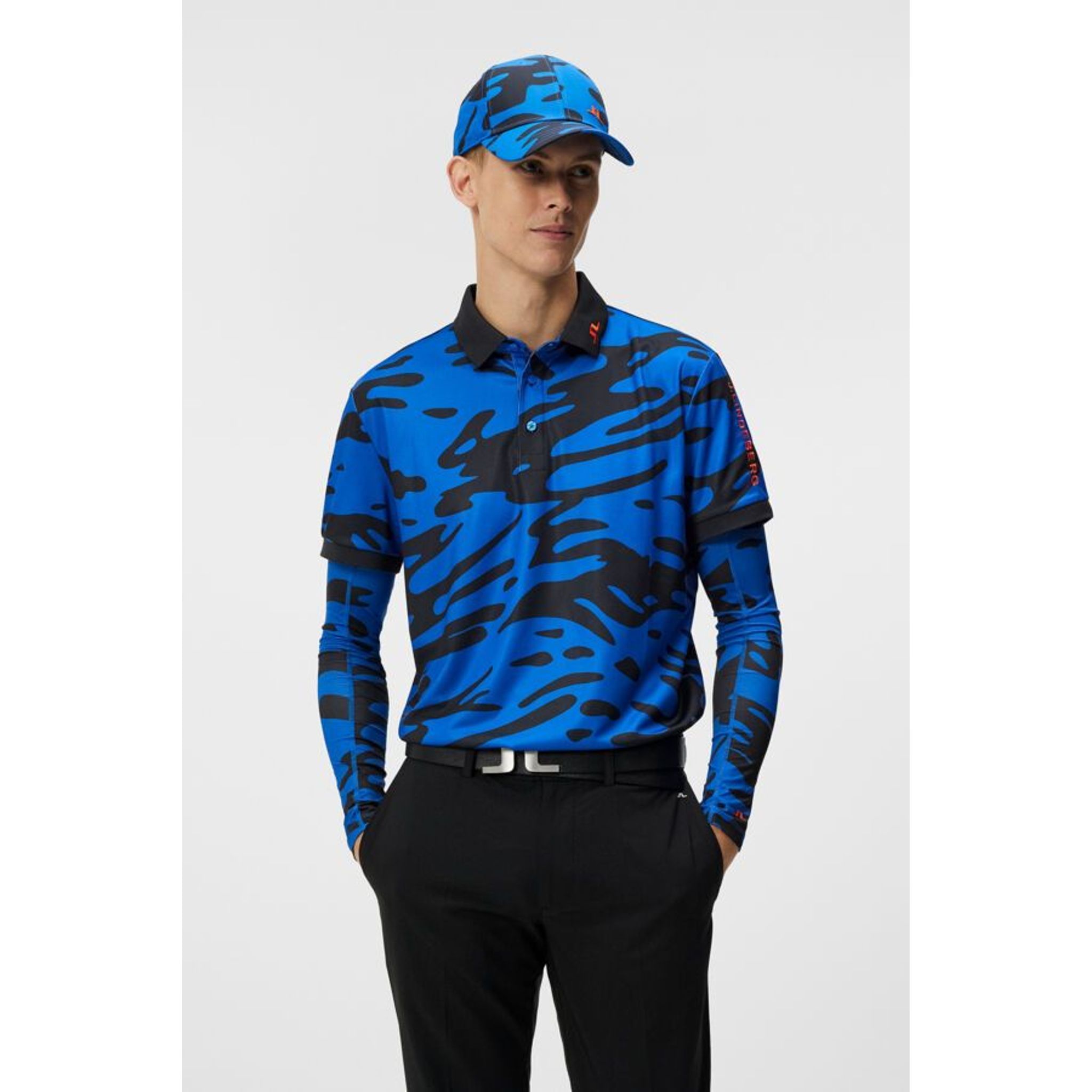 Polo con stampa J. Lindeberg Tour Tech Reg Fit