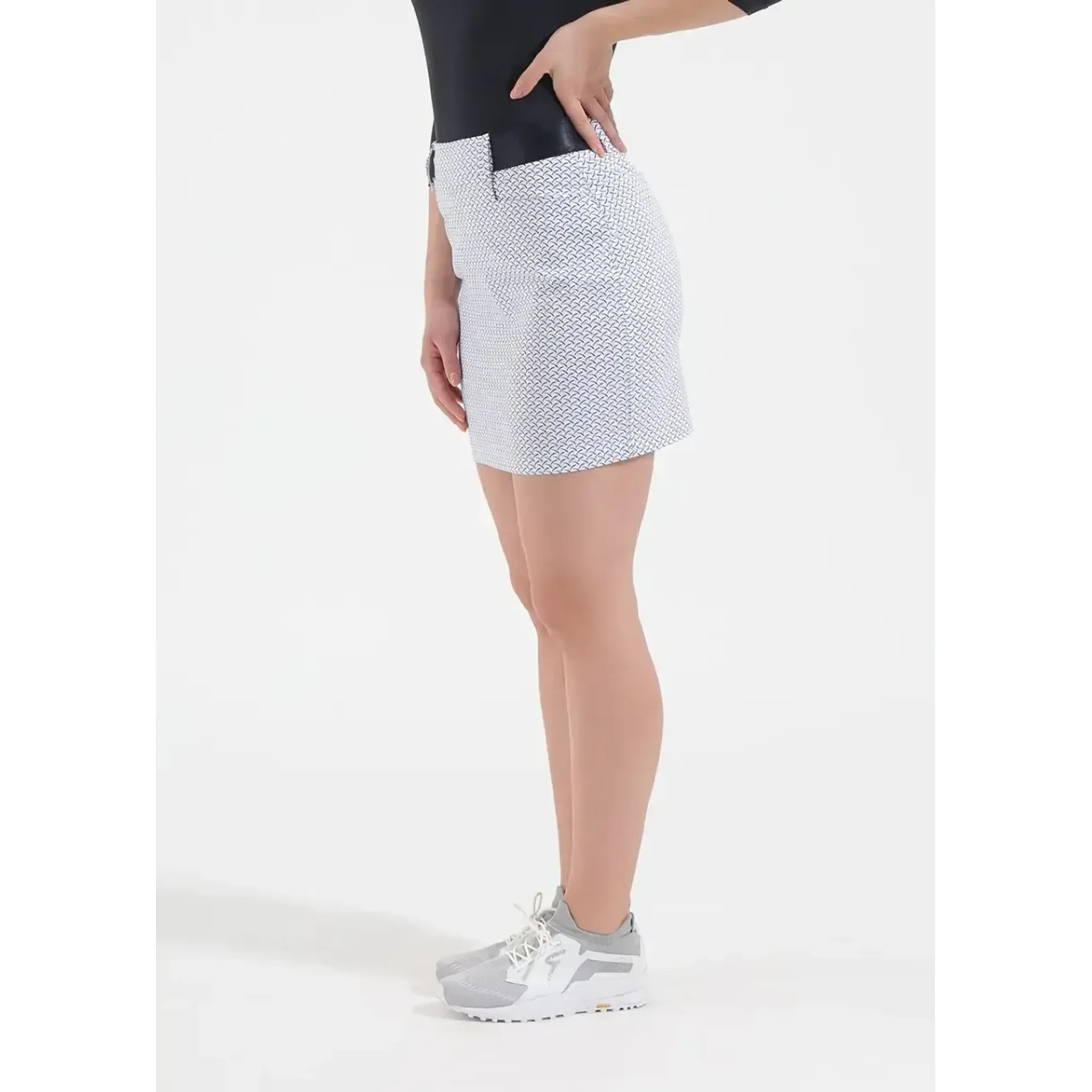 Chervo Gonna da golf da jogging Donna Fantasia bianca D-34 (I-40) Donna