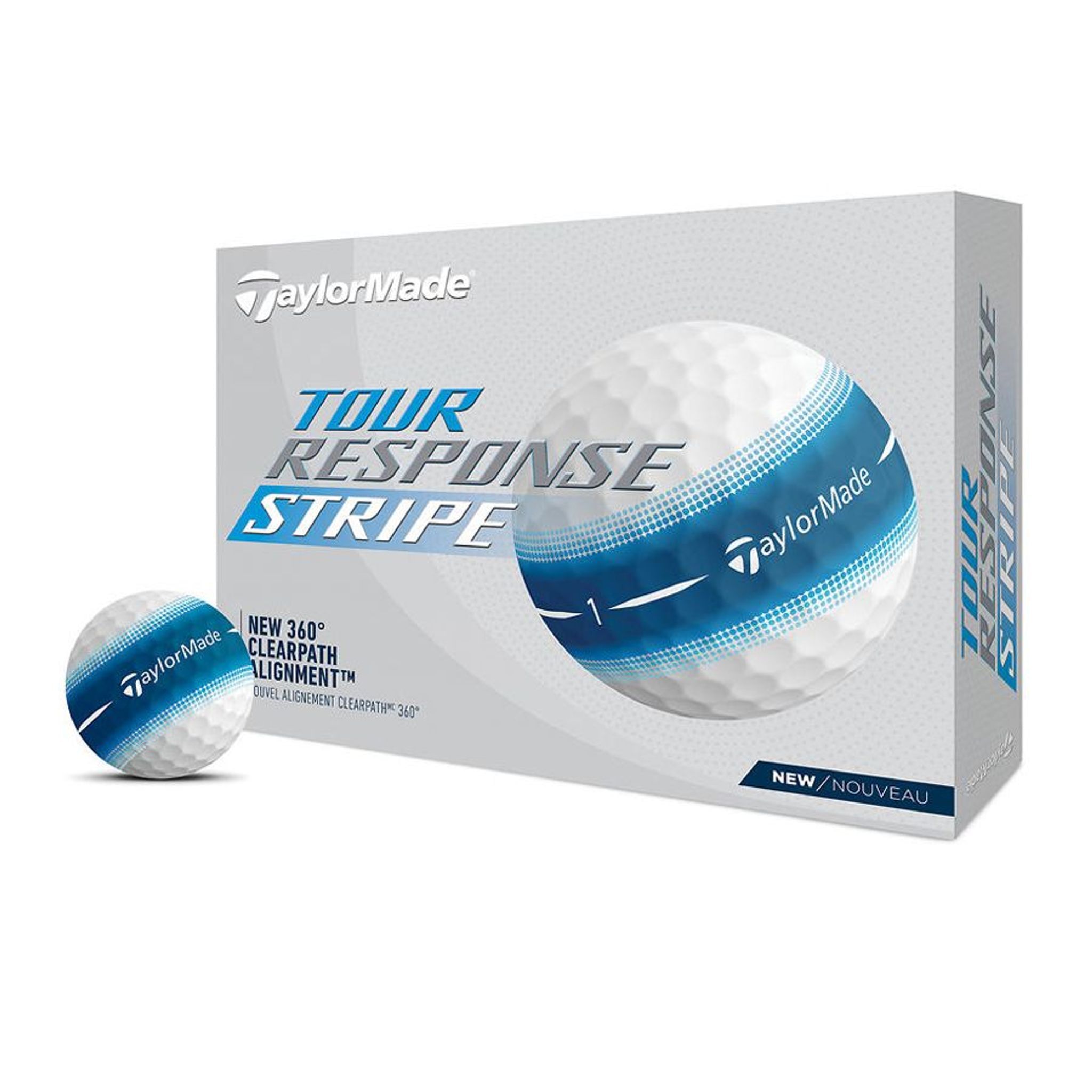 Palline da golf TaylorMade Tour Response Stripe