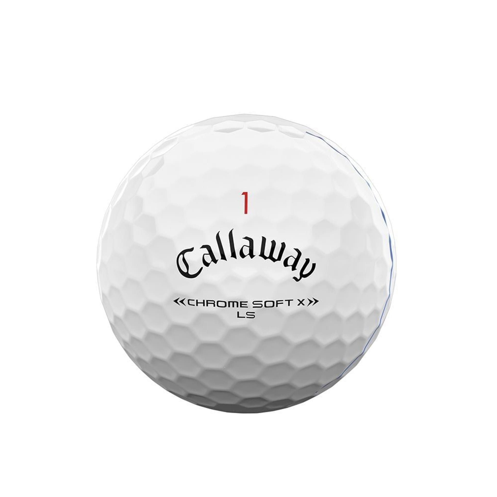 Callaway Chrome Soft X LS (22) Tripla pista [12 palline]