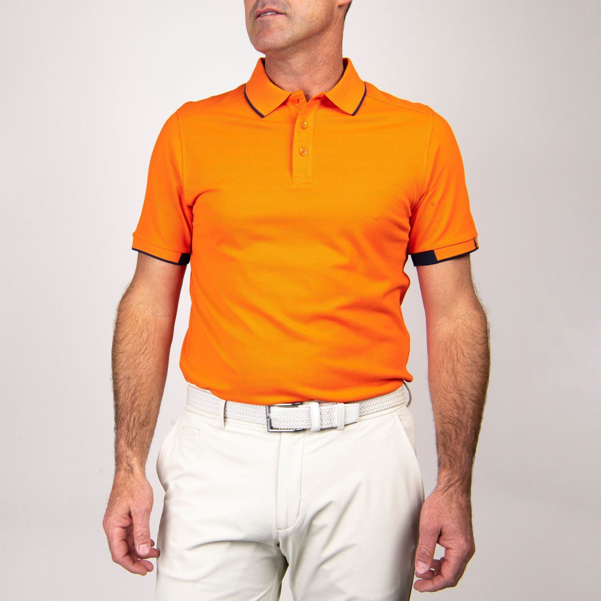 Polo da golf Kjus Stan S/S (logo frontale).