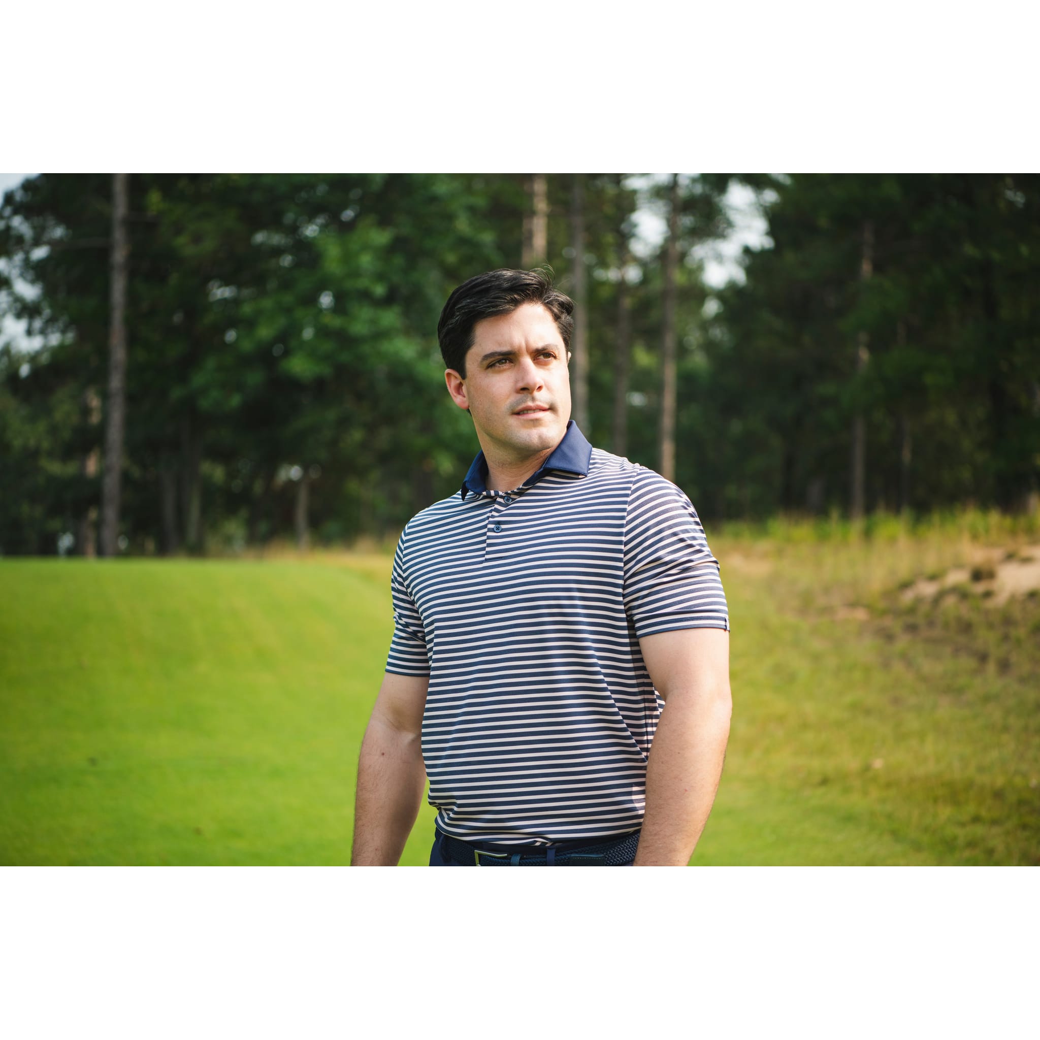 Polo da golf Kjus Luis Multi Stripe M/C