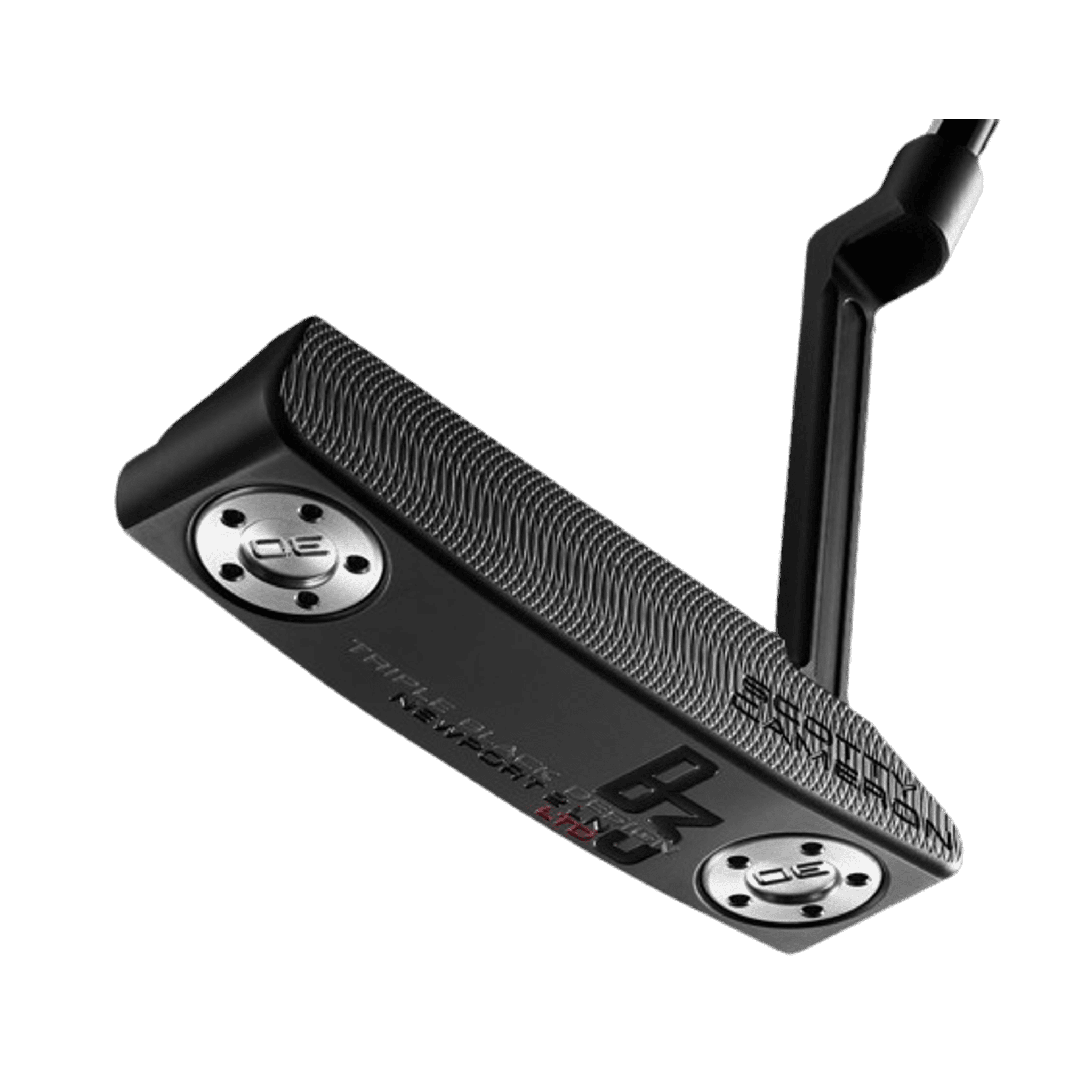 Putter Scotty Cameron Triple Black in edizione limitata Newport 2 a collo lungo