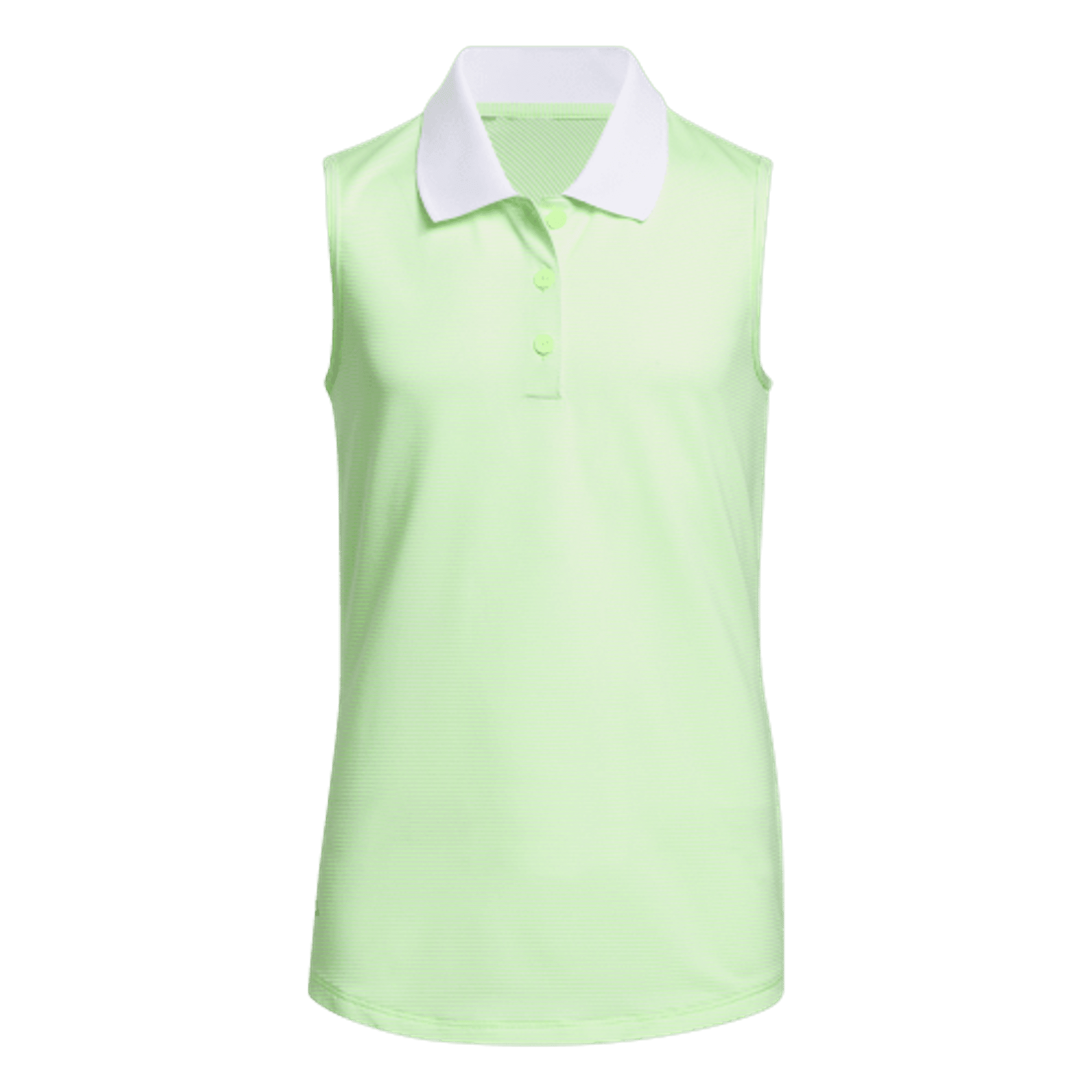 Polo senza maniche a righe Adidas Ottoman da donna