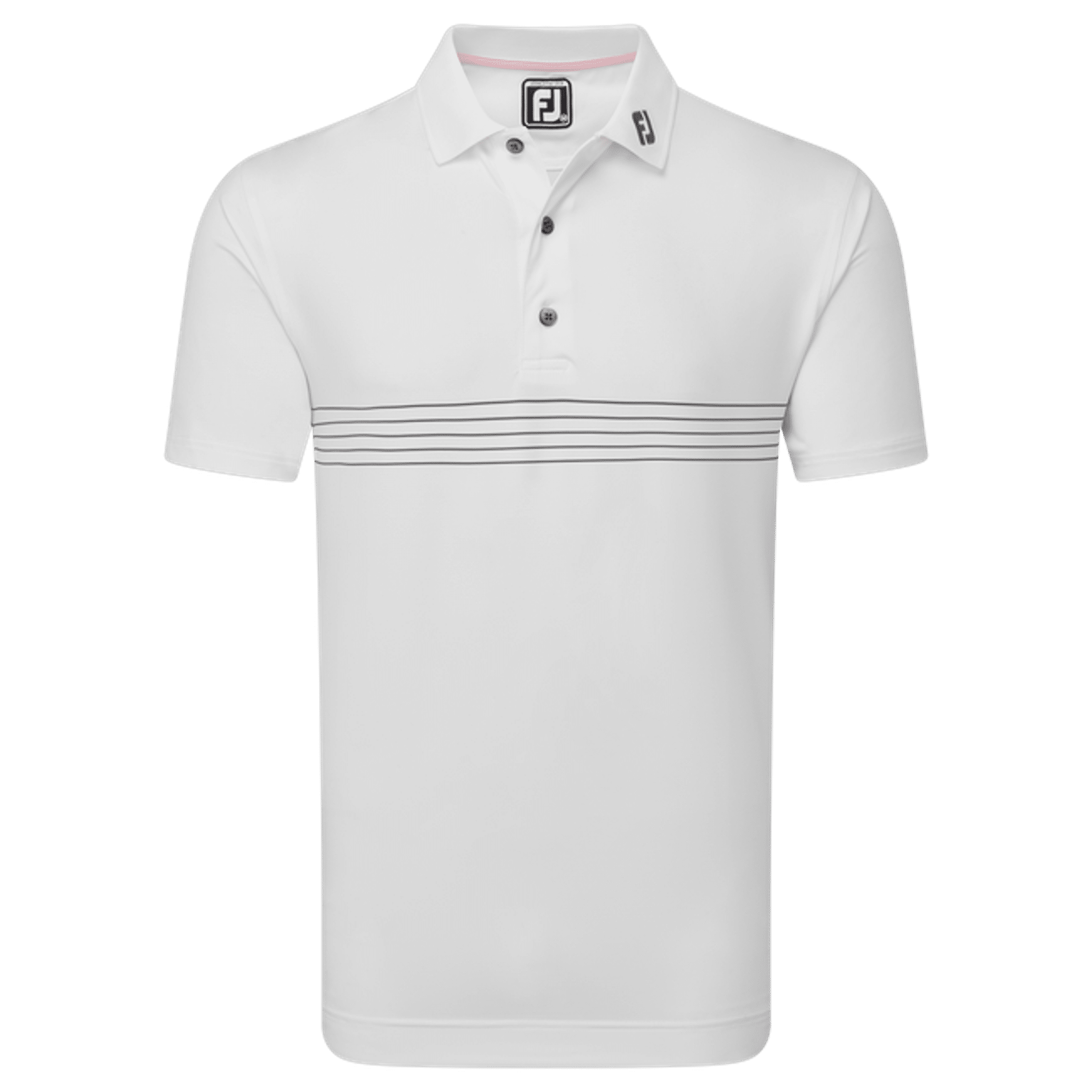 Polo Footjoy Engineered Gessato Filo di Scozia da uomo