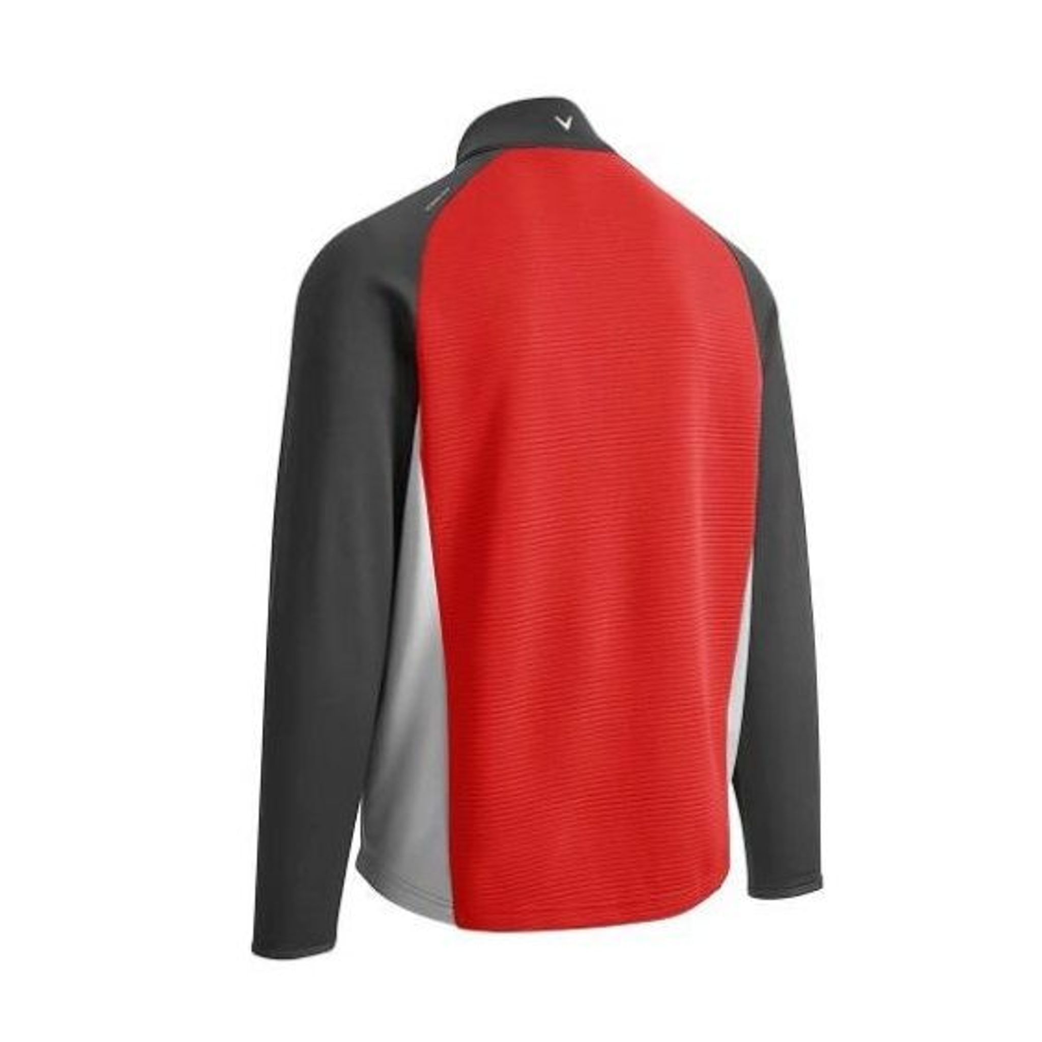 Pullover Callaway M 1/2 Zip Emea di peso medio rosso da uomo