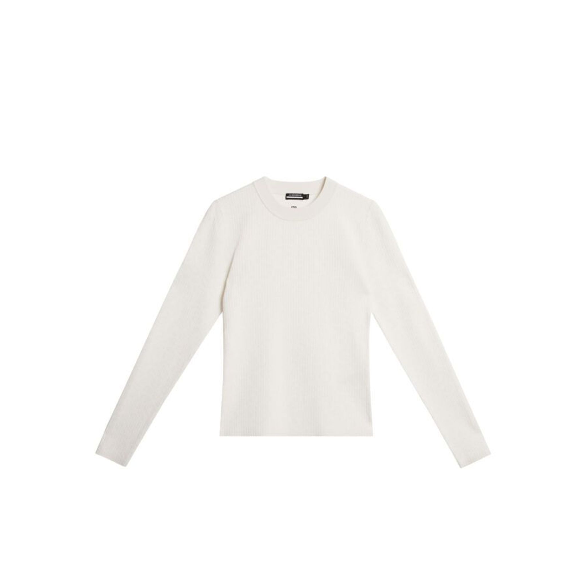 J. Lindeberg W Louise Rib Jacquard Knit Bianco Donna