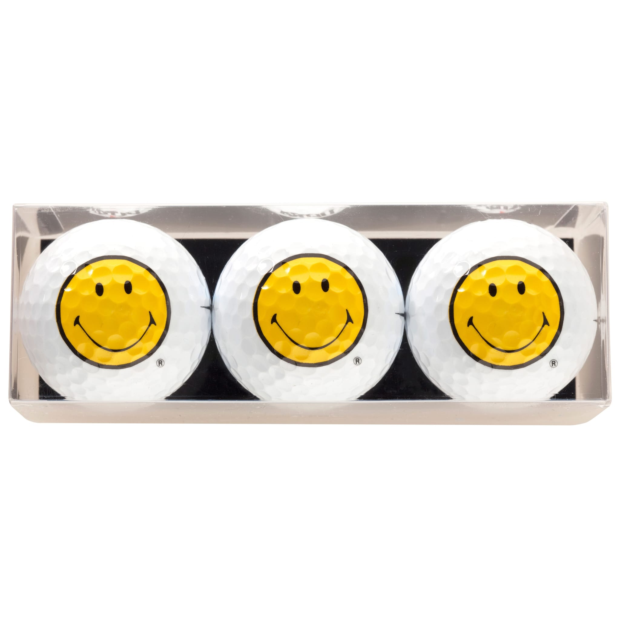 Sportiques Golf Gifts Smiley (3 palline da golf)