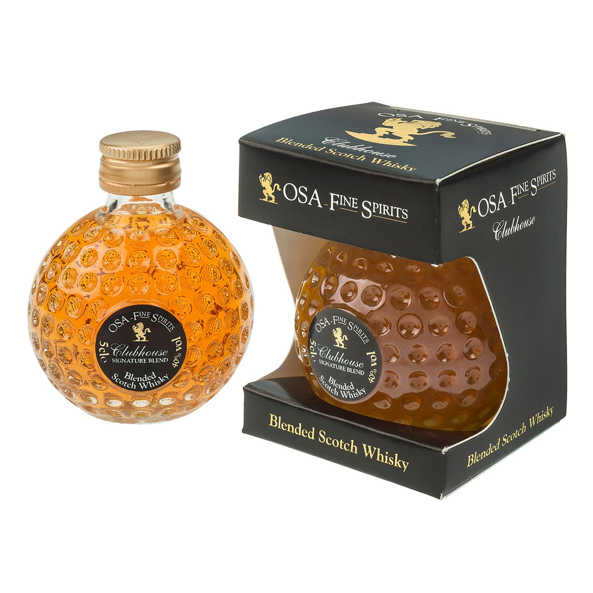 Sportiques Golf Gifts Scotch Whisky in miniatura 40% vol. (0,05 l)