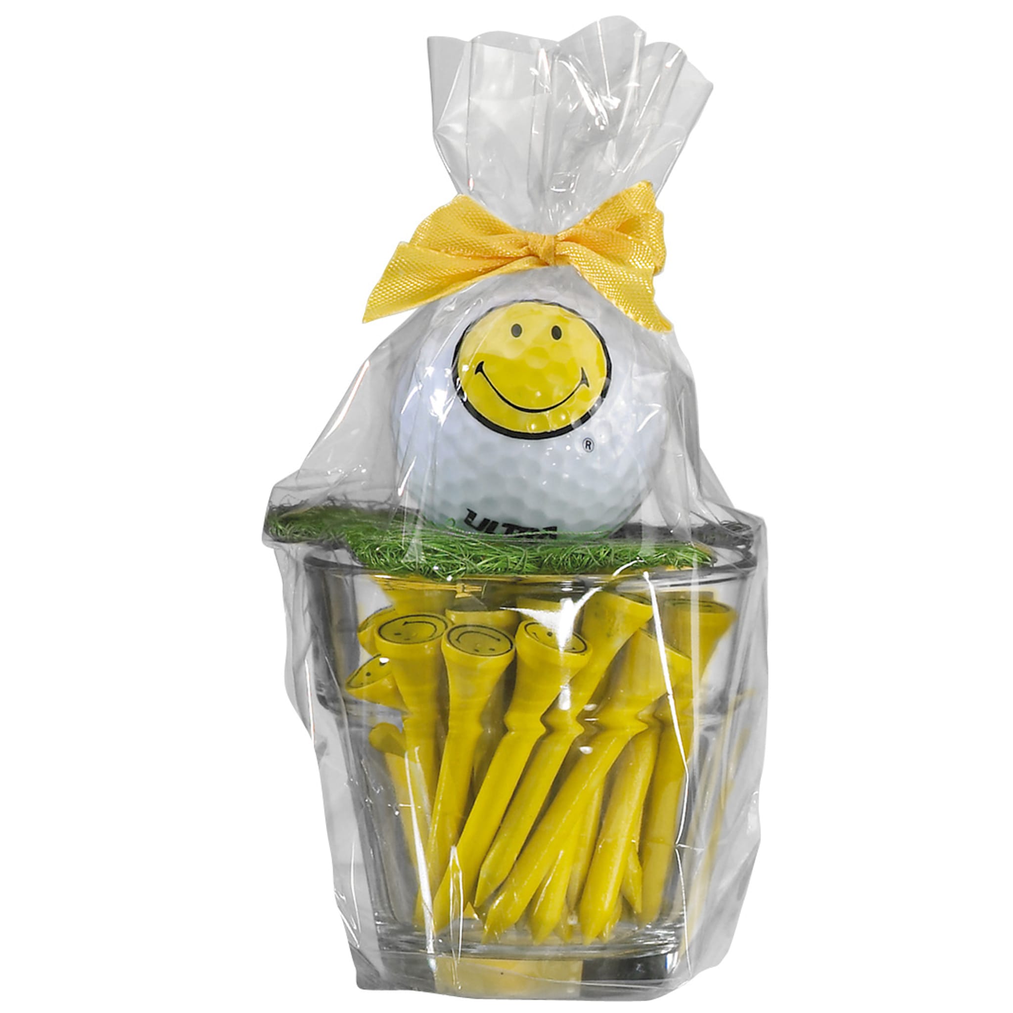 Sportiques Golf Gifts Smiley (palla e tee)