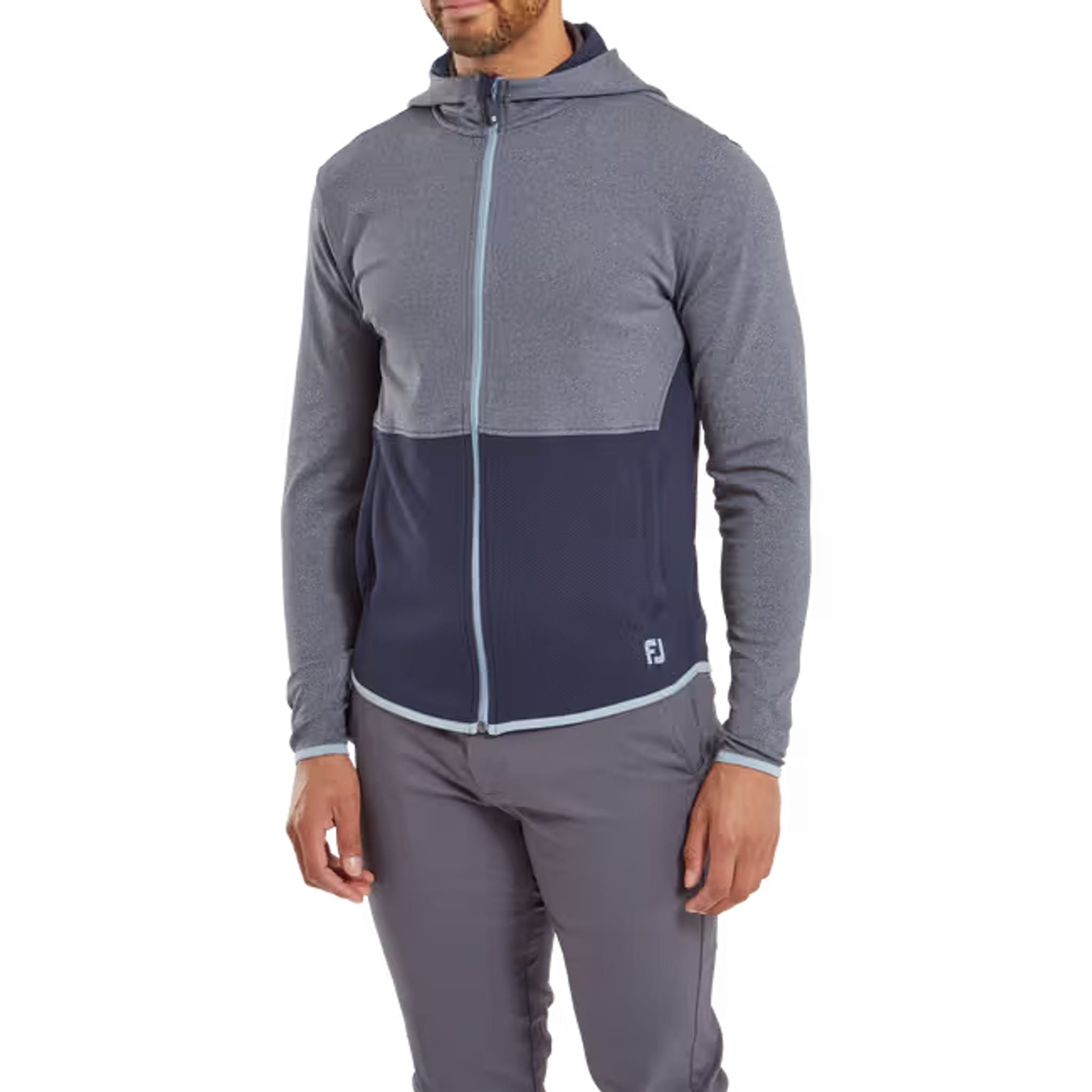 Felpa con cappuccio Footjoy ThermoSeries con zip intera