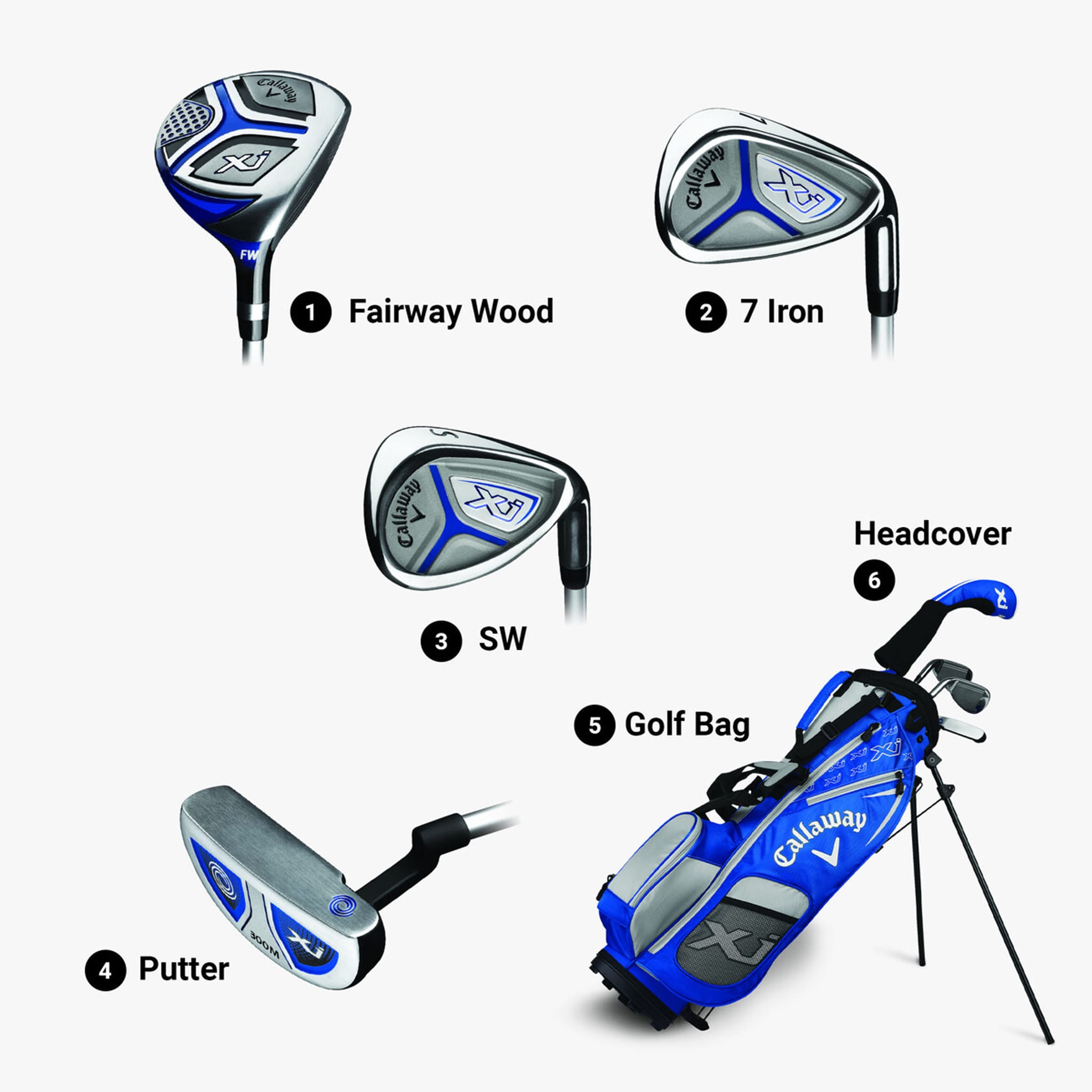 Set completo Callaway XJ