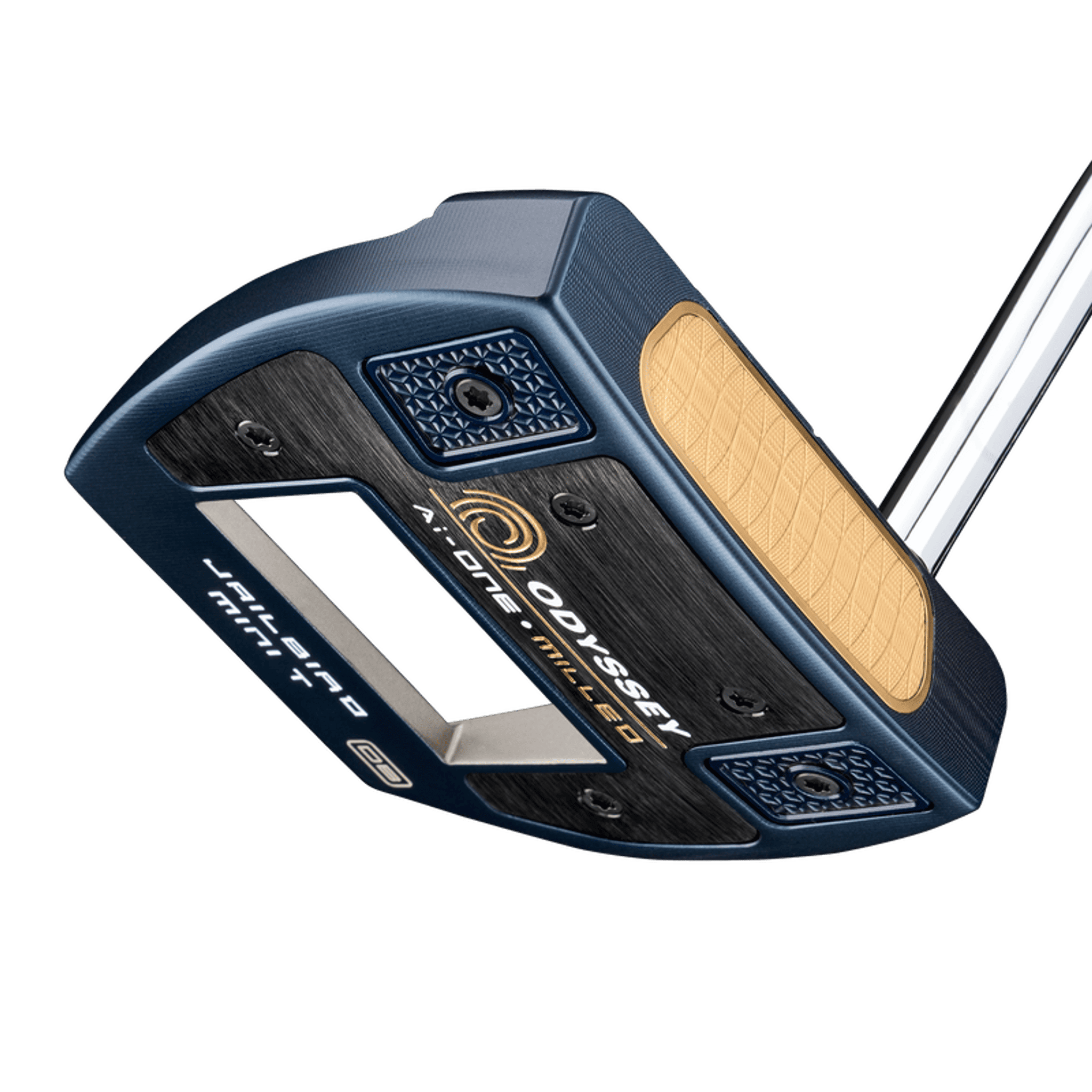 Odyssey Ai One MLD Jailbird Mini T Versa DB Pistol Putter