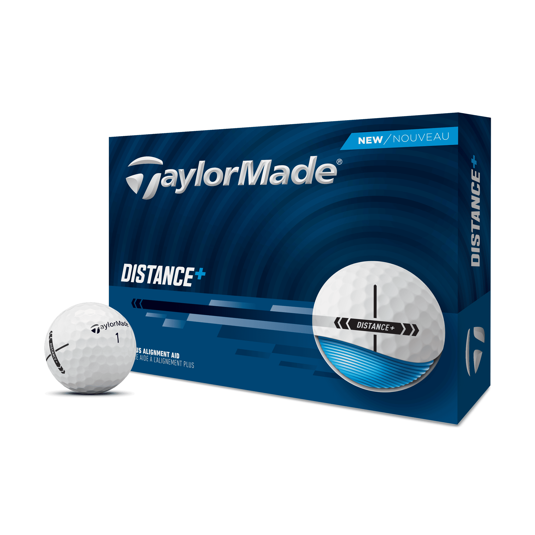 Palline da golf TaylorMade Distance+