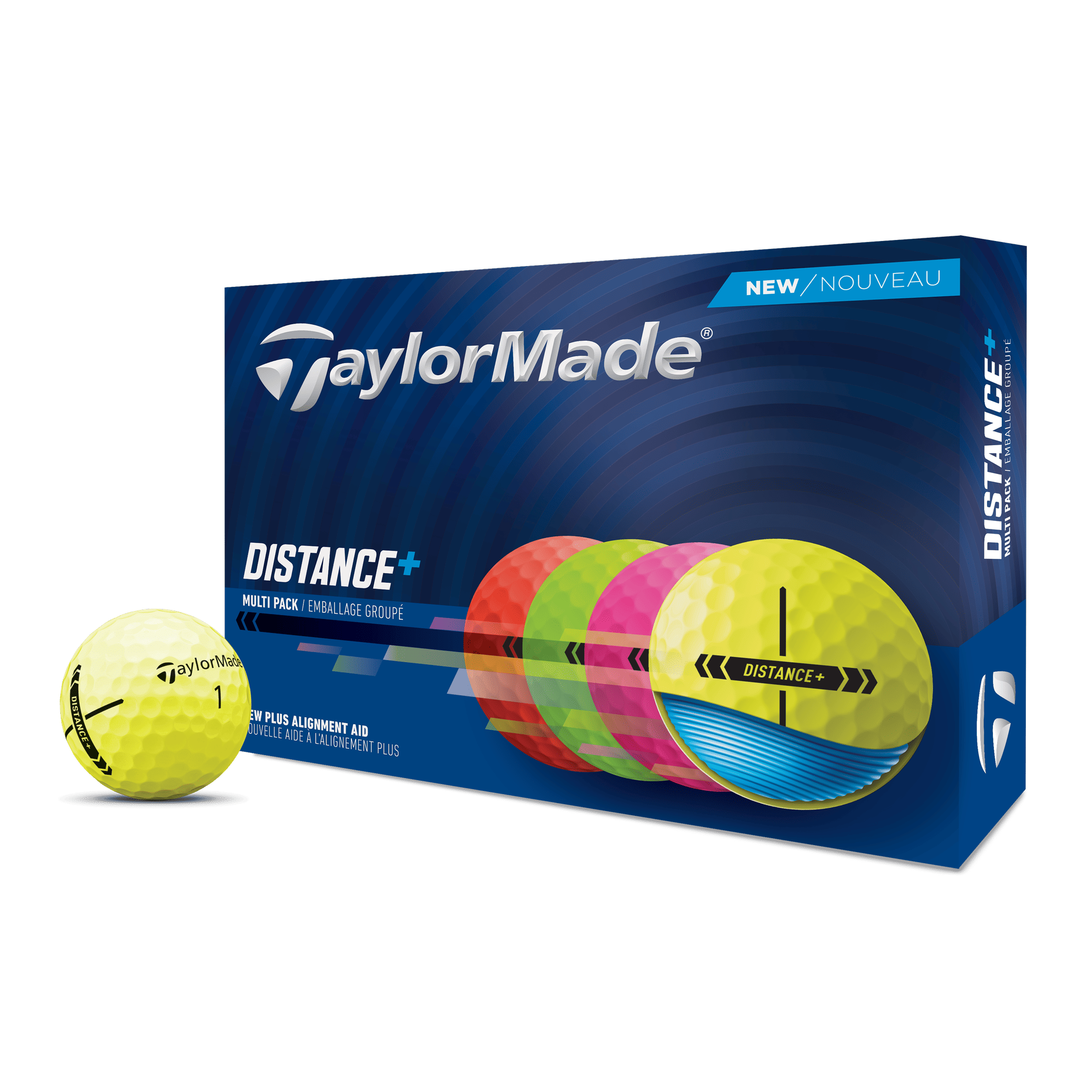 Palline da golf TaylorMade Distance+