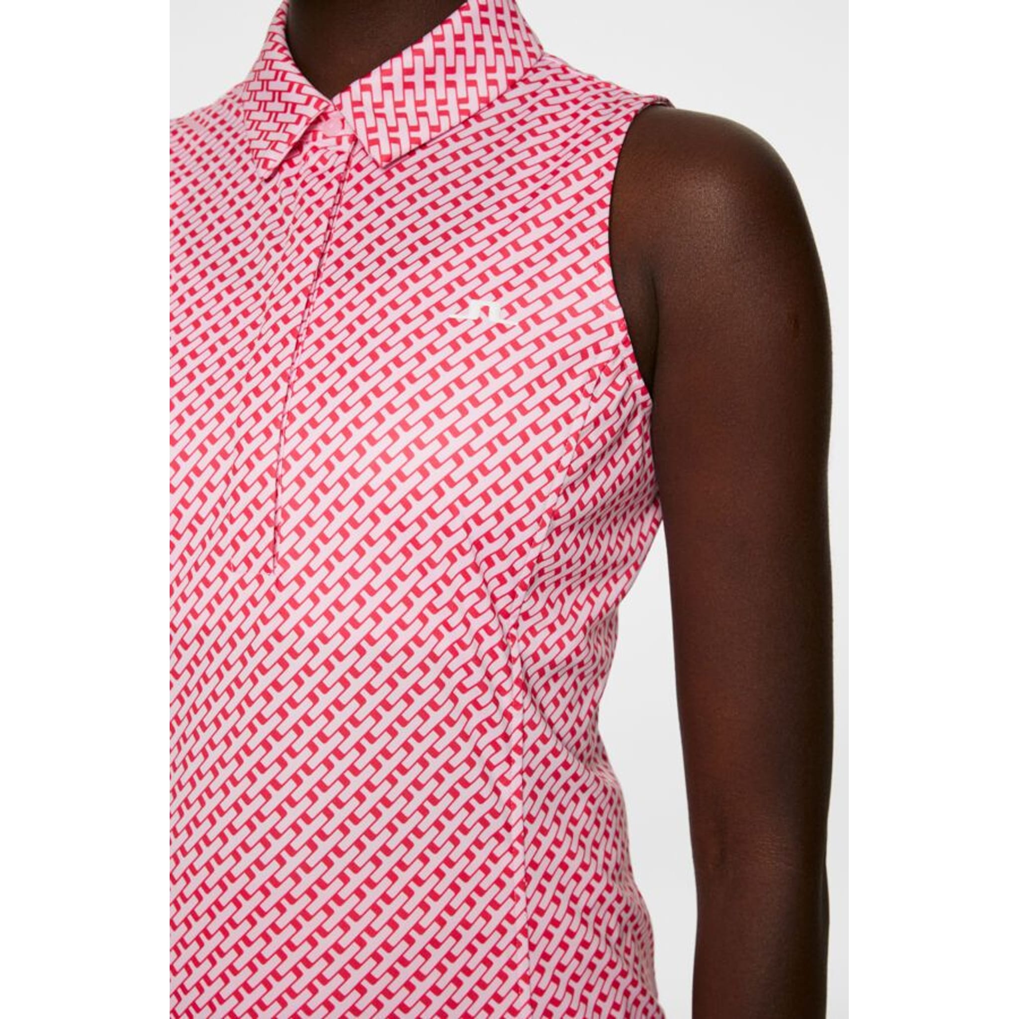 J. Lindeberg Dena Print Sleeveless Top