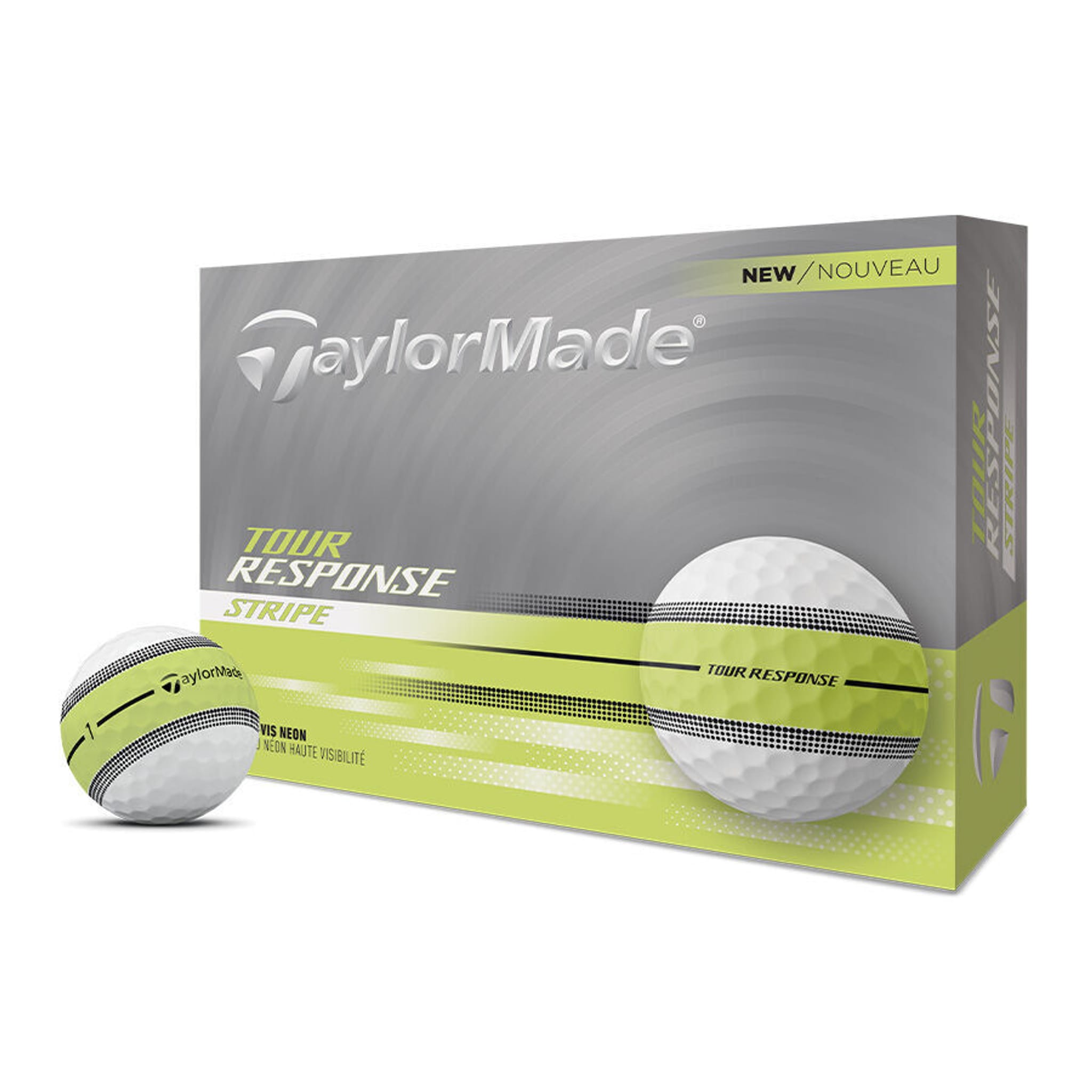 Palline da golf TaylorMade Tour Response Stripe