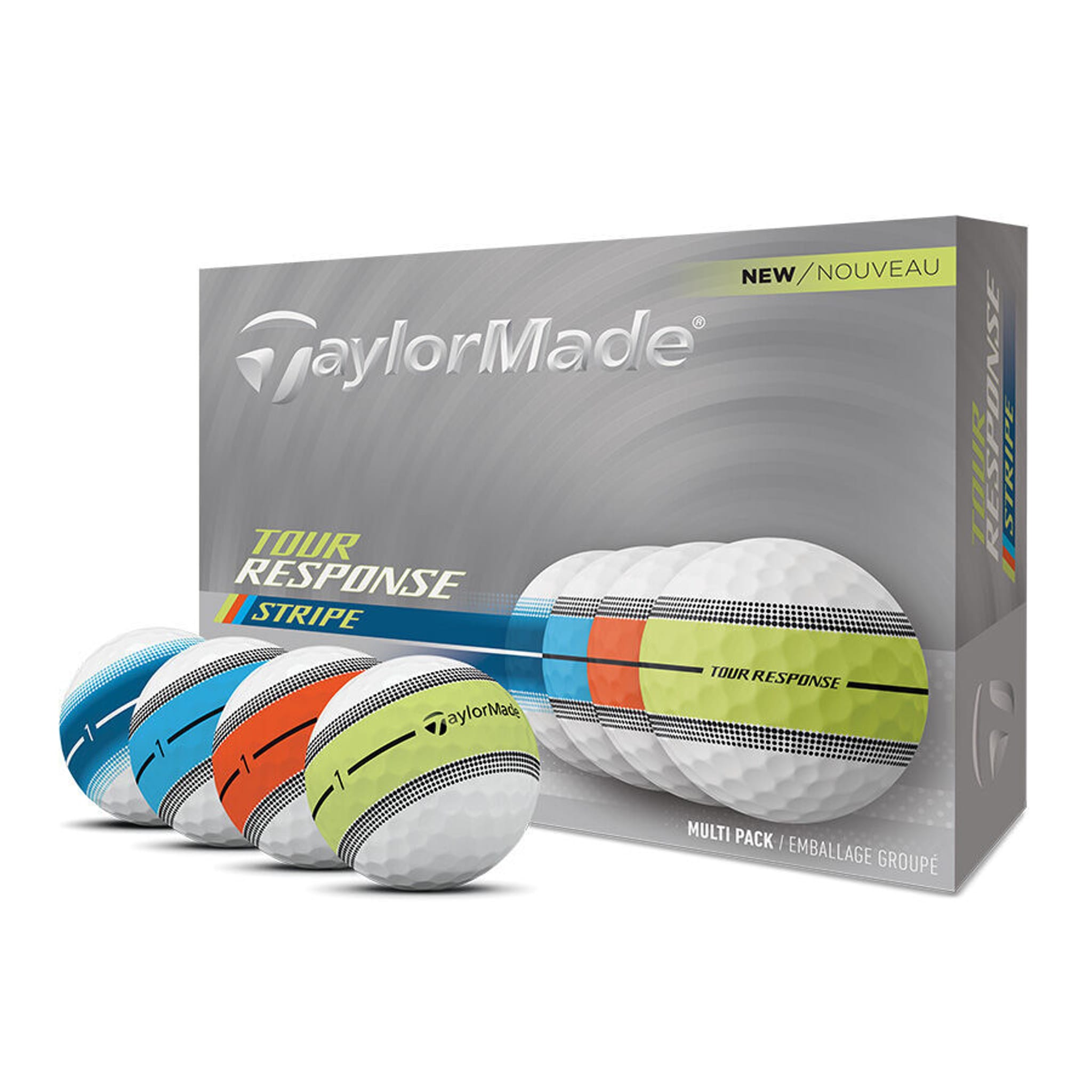 Palline da golf TaylorMade Tour Response Stripe